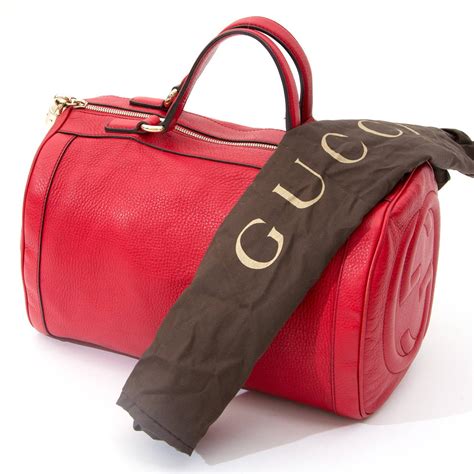 large red gucci bag replica soho|gucci red boston bag.